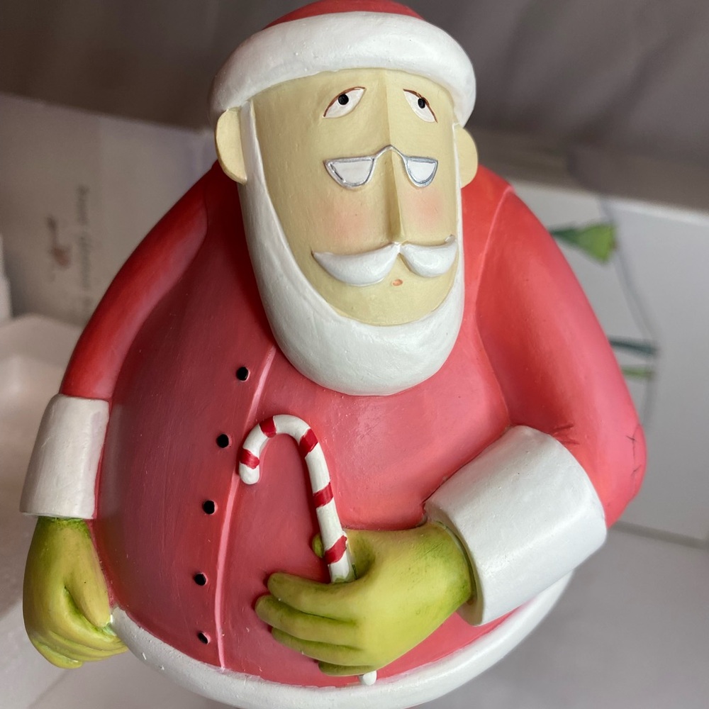 Demdaco snow glorious snow figurine Jolly designed forthe home by Claire Stoner